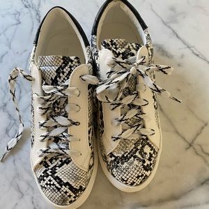 Snakeskin sneakers